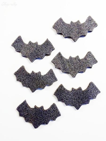 6 Schaumstoff Fledermäuse